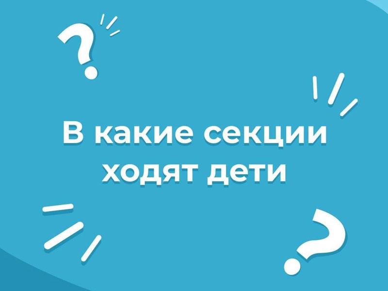 ВЦИОМ провел опрос и выяснил, в какие секции родители чаще всего отдают детей.